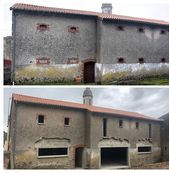 MCG Maçonnerie : travaux de rénovation à Beaupréau-en-Mauges près de Cholet & Sèvremoine (49)