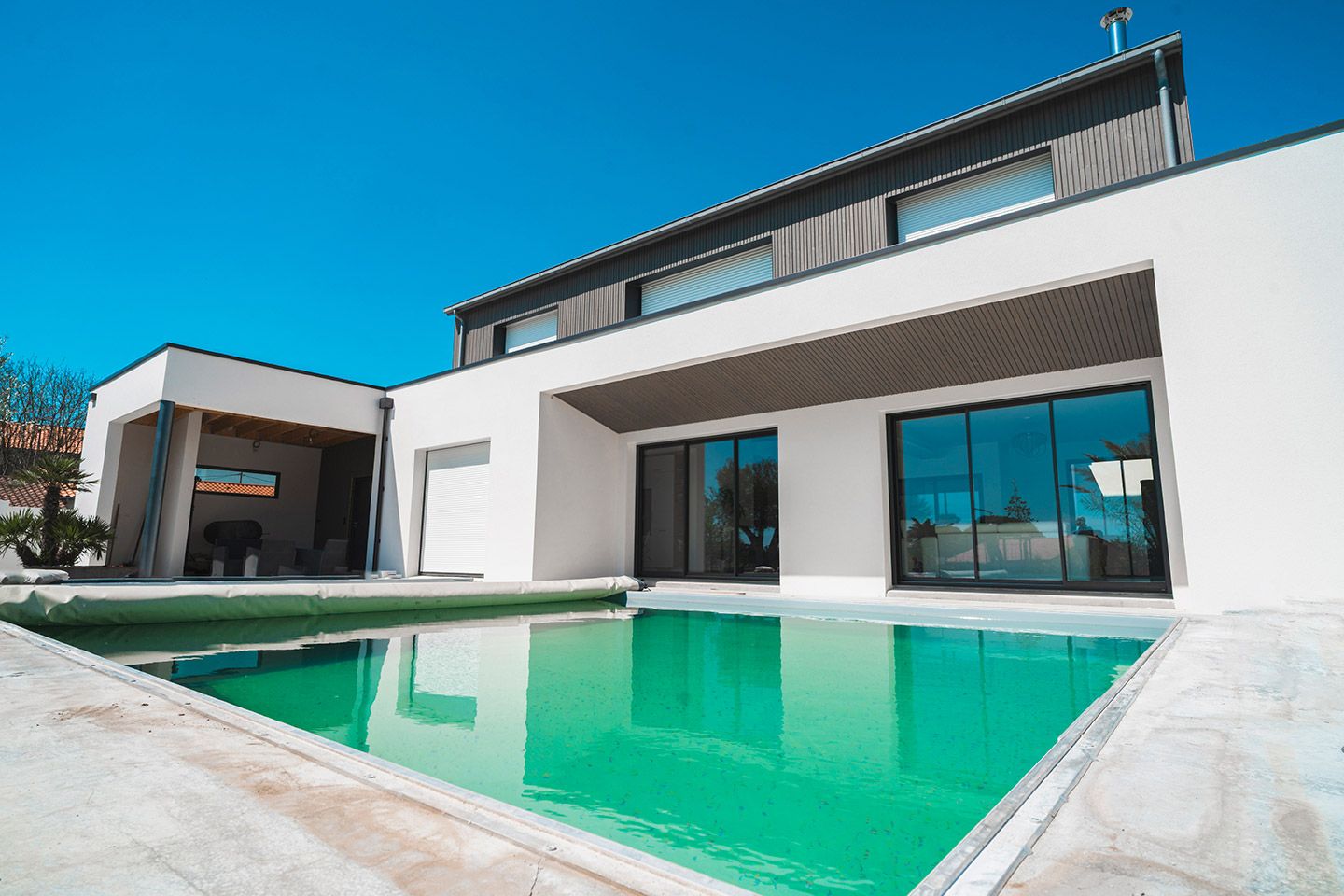Construction neuve et piscine